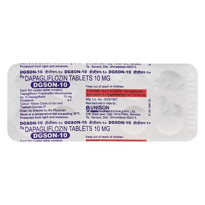 DGSON 10 Tablet 10's - Diabetes-Ant
