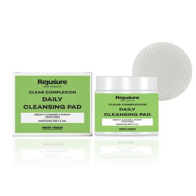 Rejusure Clear Complexion Daily Cleansing Pads 50's - Face Wash & Cleansers