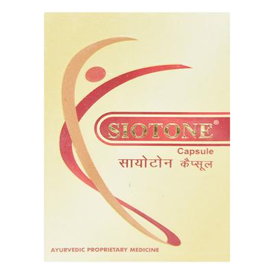 Siotone Capsule 10'S - Ayurvedic Medicine-AYU