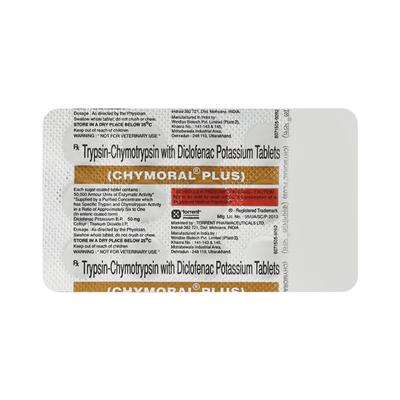 Chymoral Plus Tablet 15'S - Pain relief-Ant