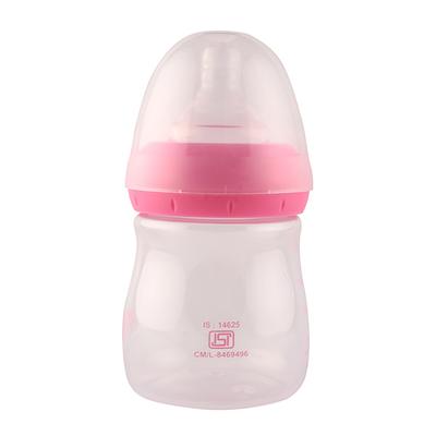 Mothercare Wide Neck Bottle - Pink 150 ml - Feeding & Nursing