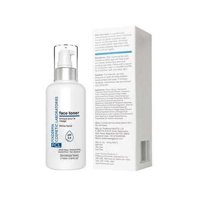 Fixderma Cosmetic Laboratories Face Toner reduces inflammation, controls oil production 100ml - Toners