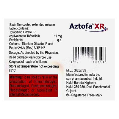 AZTOFA XR Tablet 15's - Rheumatoid Arthritis-Dis