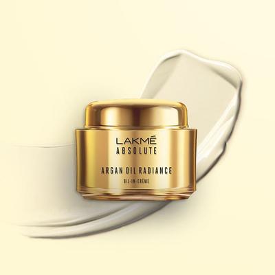 Lakme Absolute Argan Oil Radiance Oil-In-Creme SPF 30 PA++ 50gm - Face Oils