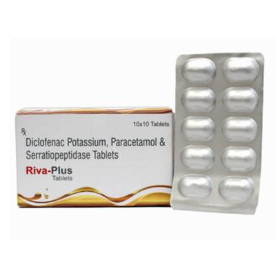 RIVA PLUS Tablet 10's - Pain relief-Nsa