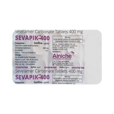 Sevapik 400mg Tablet 10'S - Kidney Disease/Stones-Oth