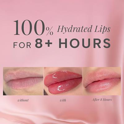 RAS Luxury Skincare Super Plump Lip Oil Gloss - Raspberry Glow 9 ml - Lip Glosses