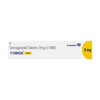 OBEDA 3mg Tablet 10's - Diabetes-Ant
