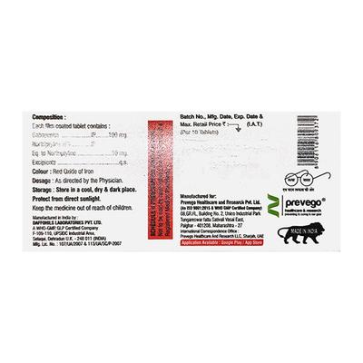 GABATRON NTP 100 Tablet 10's - Neuropathic Pain-Dru