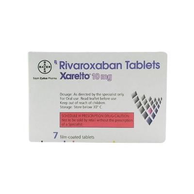 Xarelto 10mg Tablet 7'S - Blood Clot-Ant