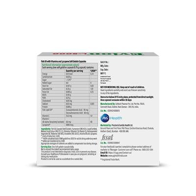 EVION L 5000 NUTRACEUTICAL Capsule 15's - Supplements-Vam