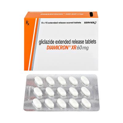 DIAMICRON XR 60mg Tablet 15's - Diabetes-Ant