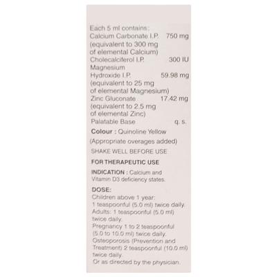 Calcinol D Suspension 200ml - Supplements-Cal