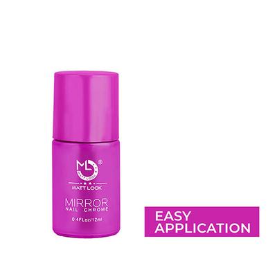 Matt Look Mirror Nail Chrome, Purple -NP-05- A 12ml - Nail Polish