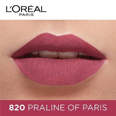 L'Oreal Paris Infallible Ultra Matte Liquid Lipstick, Les Macarons, 820 Praline Of Paris 5 Gm - Liquid Lipsticks