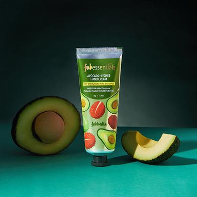 Fabessentials Avacado Lychee Hand Cream With The Of Vitamin E 50gm - Hand Creams