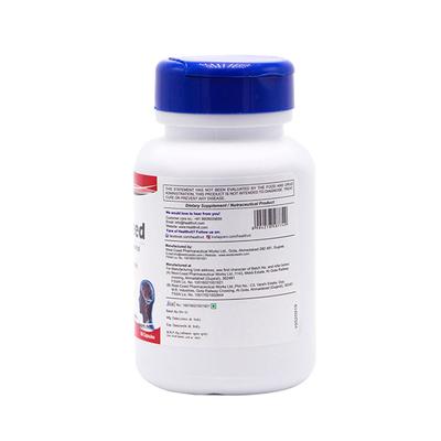 Healthvit Braineed Brahmi & Shankhpushpi Aid in Increasing Memory - Capsules 60's - Mental Health