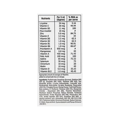 ZINCITOTAL Suspension 100ml - Supplements-Vam