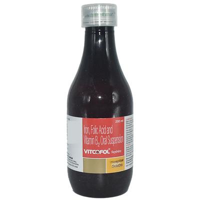 VITCOFOL Oral Suspension 200ml - Iron Supplement/Anaemia-Vma