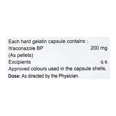 SITRA 200mg Capsule 10's - Fungal Infections-Anf
