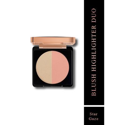 Manish Malhotra Beauty By MyGlamm Blush Highlighter Duo-Star Gaze 1 gm - Highlighters & Illuminators
