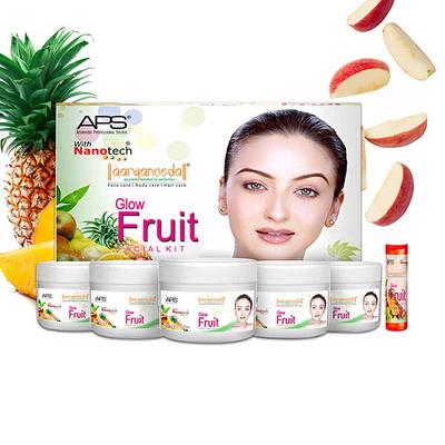 Aryanveda Aps Glow Fruit Facial Kit 260 gm - Skin-Treatment