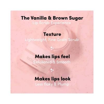Prolixr Vanilla and Brown Sugar Lip Scrub 15 gm - Lip Scrubs