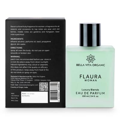 Bella Vita Organic Flaura Women Perfume Floral 100 ml - Women Perfumes (Edt/Edp)