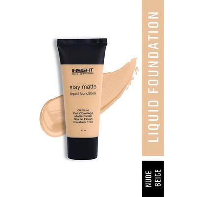 Insight Cosmetics Stay Matte Liquid Foundation - Nude Beige 30 ml - Foundation