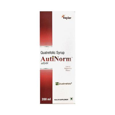 AUTINORM LIME & PEPPERMINT FLAVOUR Syrup 200ml - Supplements-Sup