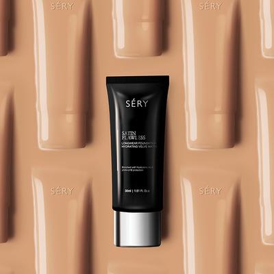 SERY Satin Flawless Longwear Foundation Light Medium 30 ml - Foundation