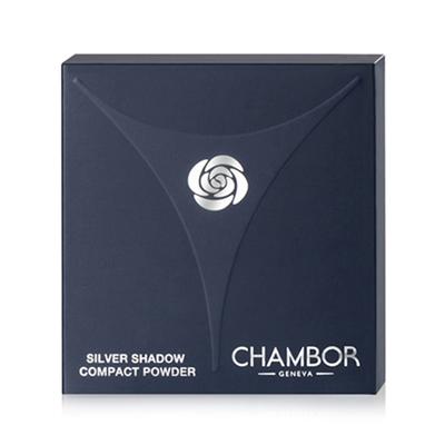 Chambor My Match Silver Shadow compact powder, Sheer Finish, Natural, 32g - Eye Shadow Palettes
