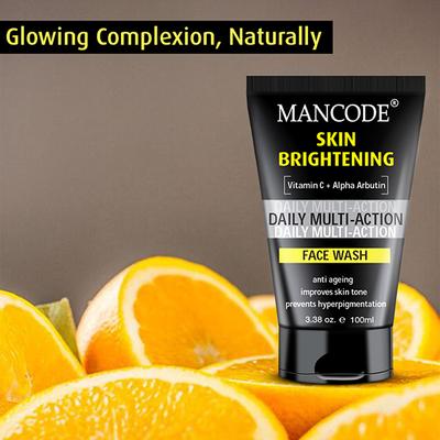 Mancode Skin Brightening Face Wash 100 ml - Face Wash & Cleansers
