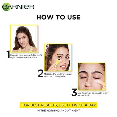 Garnier Skin Naturals Light Complete Eye Roll On 15 ml - Eye Gels & Roll-On