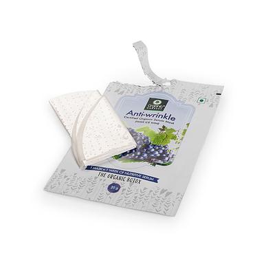 Organic Harvest Serum Face Sheet Mask - Anti-wrinkle (Swiss Ice Wine) 20 gm - Sheet Masks