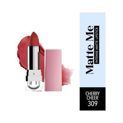 Blue Heaven Matte Me Intense Matte Lipstick- Cherry Cheer 309 4 gm - Lipsticks