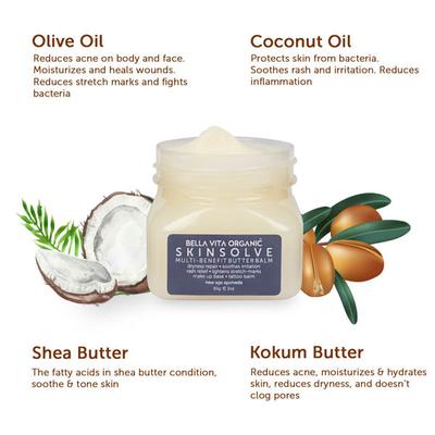 Bella Vita Organic Skinsolve Multi Benefit Face Cream & Body Butter 85 gm - Lotions & Creams