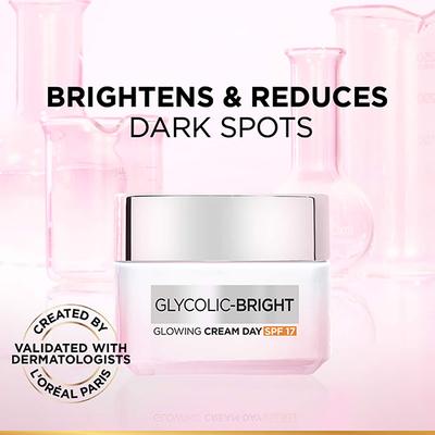 L'Oreal Paris Glycolic Bright Skin Care Day Cream with SPF 30 50 ml - Day Cream
