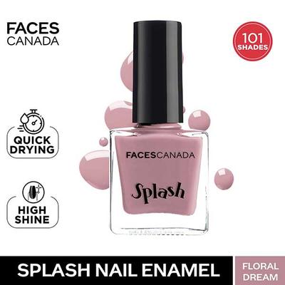 Faces Canada Splash Nail Combo - Linty + Viola + Floral Dream 8ml Each 3's - Nail Polish