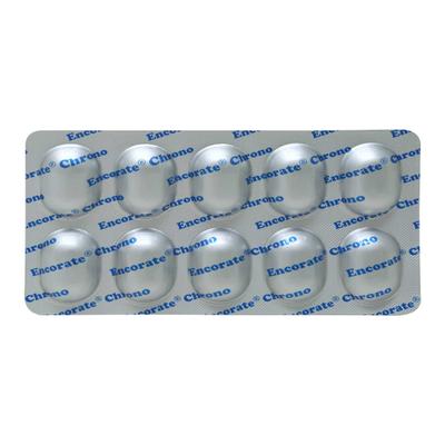 Encorate Chrono 600mg Tablet 10'S - Epilepsy/Convulsion-Ant