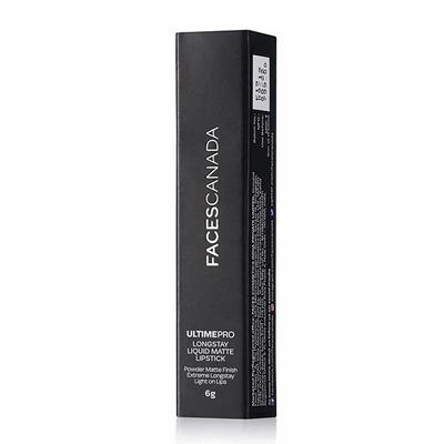 Faces Canada Ultime Pro Longstay Liquid Matte Lipstick Rosy Crush 17 6 gm - Liquid Lipsticks