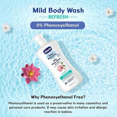 Chicco Baby Moments Mild Bodywash Refresh 500 ml - Baby Body Wash