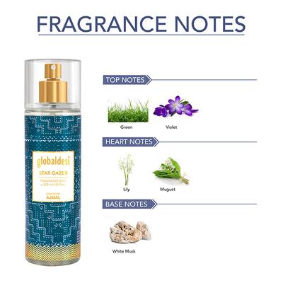 Global Desi Star Gazer Body Mist 200 Ml - Body Mist/Spray
