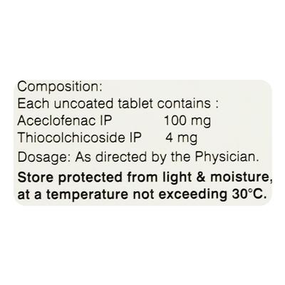 FACER TH 4 Tablet 10's - Pain relief-Nsa