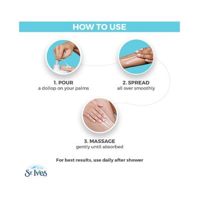 St. Ives Softening Coconut & Orchid Body Lotion 100% Natural Moisturizers 621 ml - Lotions & Creams