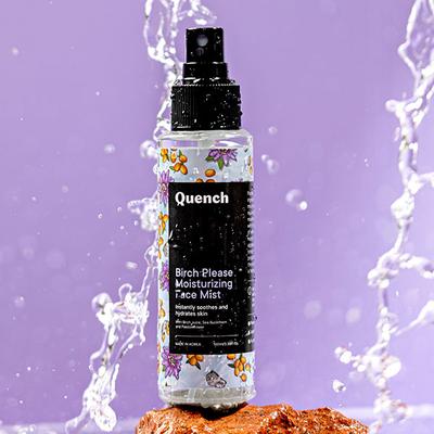 Quench Botanics Moisturizing Face Mist with 1% Birch Juice To Hydrate & Calm Dry Irritated Skin 100 ml - Face Moisturizers
