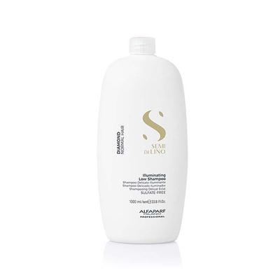 Alfaparf Milano Diamond Illuminating Low Shampoo, Linseed Extract, Shine, Wavy Hair 1000 ml - Shampoos
