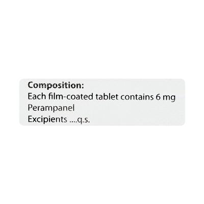 Fycompa 6mg Tablet 14's - Epilepsy/Convulsion-Ant