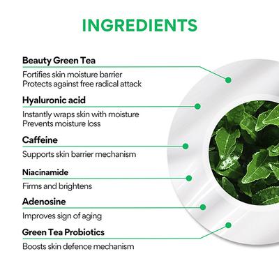 Innisfree Green Tea Hyaluronic Glow Eye & Face Ball 10 ml - Face Moisturizers