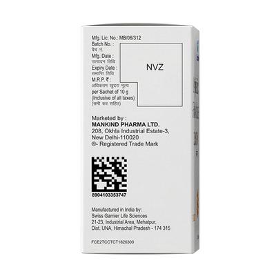 ZILARGYN SUGAR FREE ORANGE FLAVOUR Sachet 10gm - Supplements-Sup